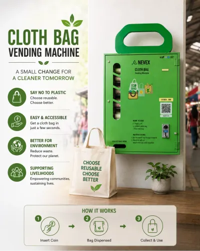 What Is a Cloth Bag Vending Machine and How Does I