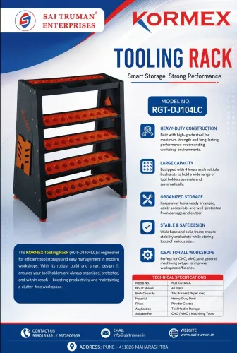 KORMEX Tooling Rack - RGT-DJ104LC is the most dura
