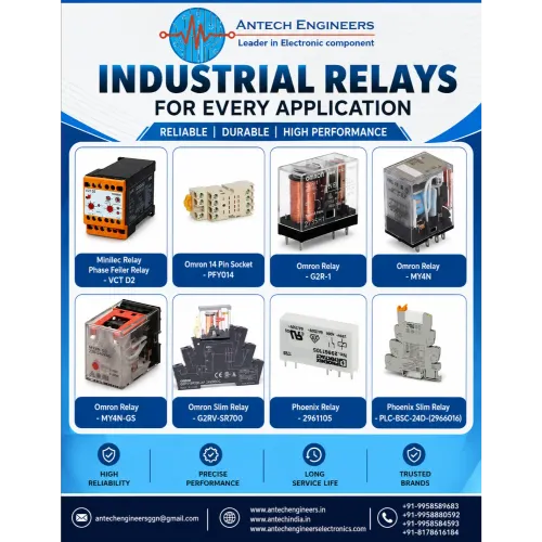 Industrial Relays for Reliable