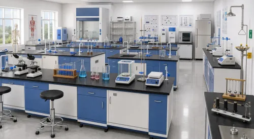 Bharat Scientific World supplies school lab equipm