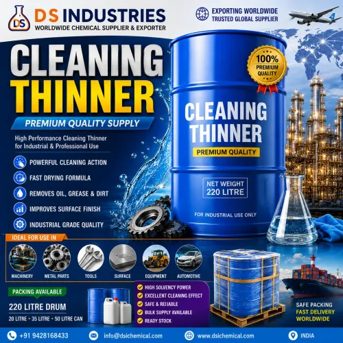 Cleaning thinner We Leading D S INDUSTRIES Best Qu