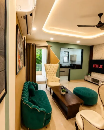 Step into a spacious private 2