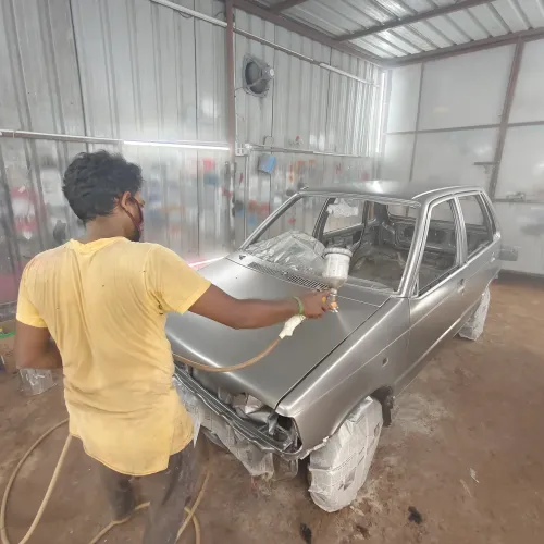 Maruti 800 full body painting 