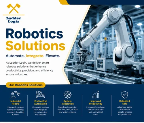 🤖 Robotics Solutions | Ladder LogixAutomate. In