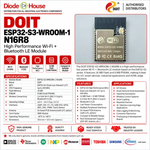 This DOIT ESPS3-32E N16R8