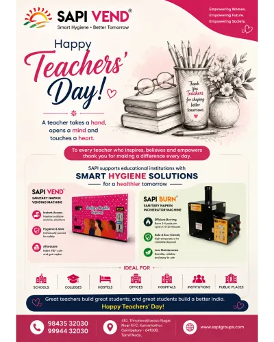 Happy Teachers’ Day from SAPI!A teacher takes a 