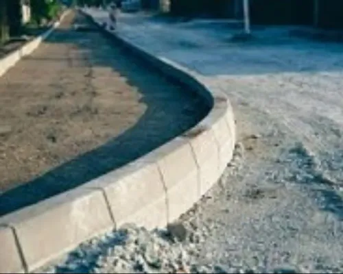 Igloo Kerb Stones are precast concrete or stone el