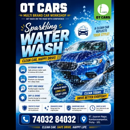 Car Washing Service for a clea