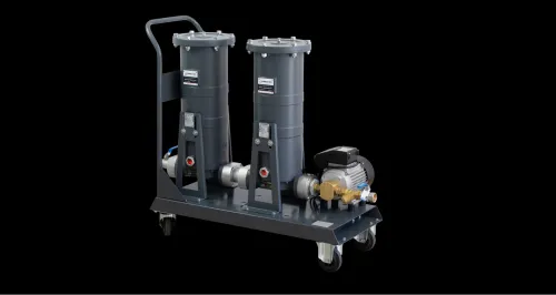 The FG-300x2 · Mobile Filtering Kit with Lubricant