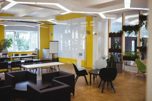 An office needs to accommodate