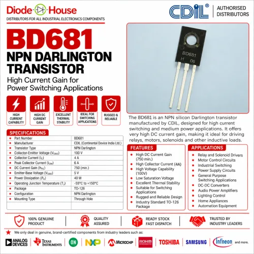 This CDIL BD681 is a high