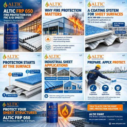 🔥 Fire Protection for FRC & GI SheetsIndustrial