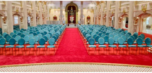 A reception may last only