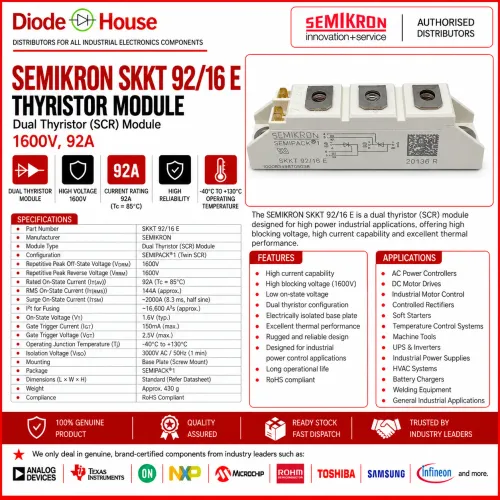 This Semikron thyristor m