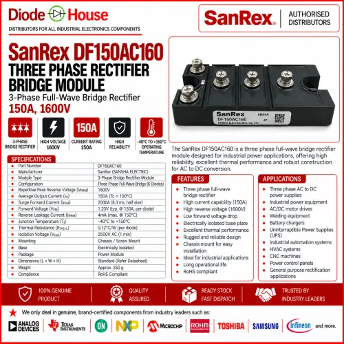 This SanRex DF150AC160 is