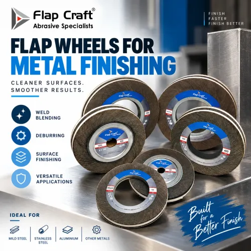 Flap Wheels for Metal Finishing: Smooth, Consisten