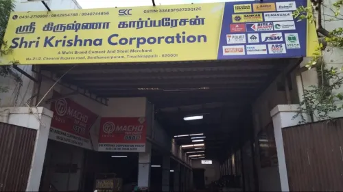 Krishna Corporation provides cement supply options