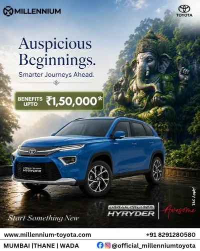 Toyota Urban Cruiser Hyryder – Premium SUV | Mille