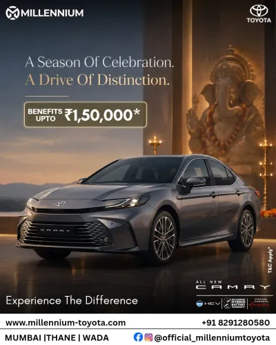 Toyota Camry – Premium Hybrid Sedan | Millennium T