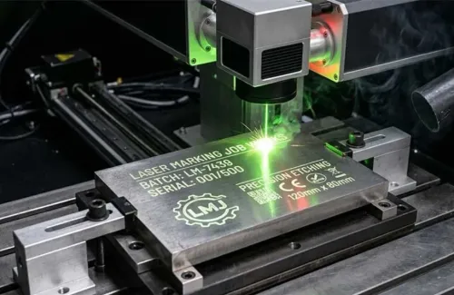 Industrial Laser Marking Machine in India | Manvik