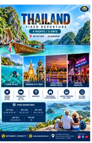 THAILAND IS CALLING! 🌴✈️  Fix