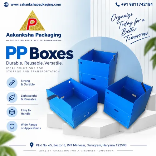 PP Boxes in Delhi are a durable and reusable packa