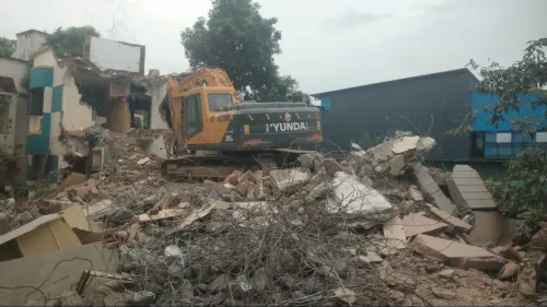Building demolition contractor