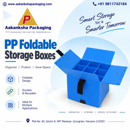 PP Foldable Storage Boxes in Delhi