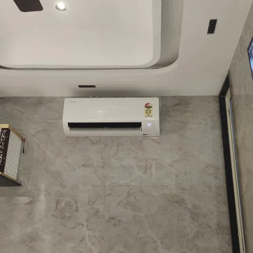 concealed ac piping