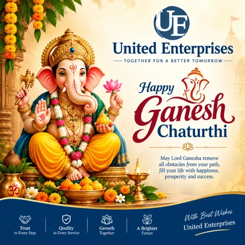 🪔✨ Happy Ganesh Chaturthi ✨🪔 United Enterprises 
