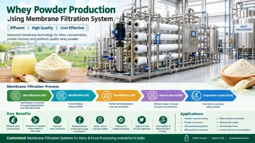 Whey powder is a valuable dairy ingredient produce