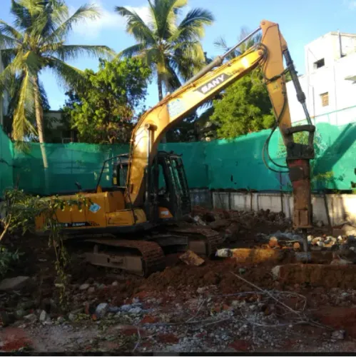 Building demolition contractor