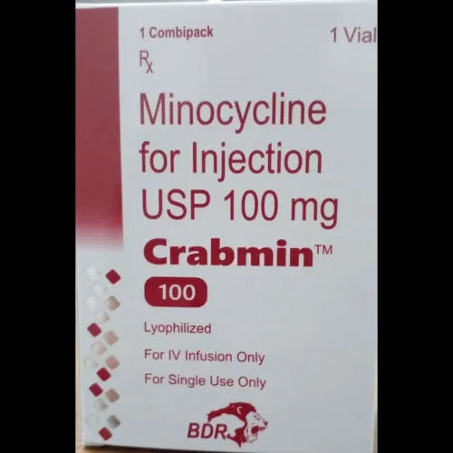 CRABMIN 100 MG  MINOCYCLINE IN