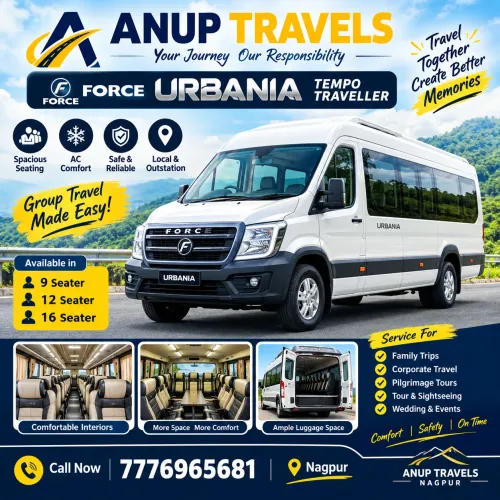 ANUP TRAVELS – URBANIA SERVICE