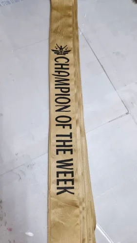Sashes printing.. Champion of