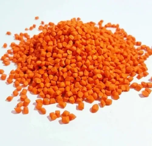 Orange Plastic Masterbatch is a concentrated mixtu