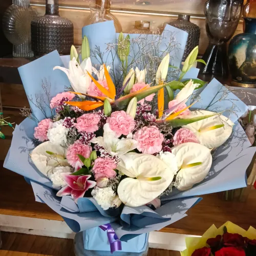 “Fresh & elegant floral bouque