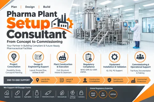 A Pharma Plant Setup Consultan