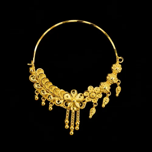 ✨ Gold Nath – Traditional