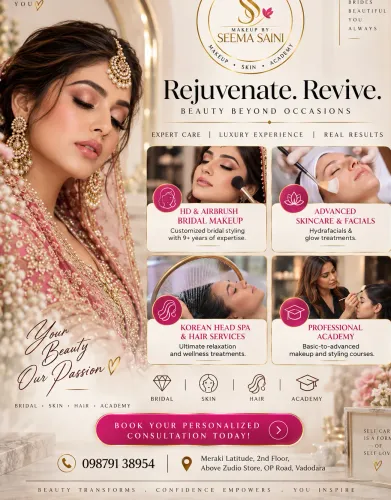 Luxury Bridal Makeup & Beauty Studio in 