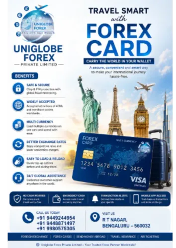 A forex or travel card can be 