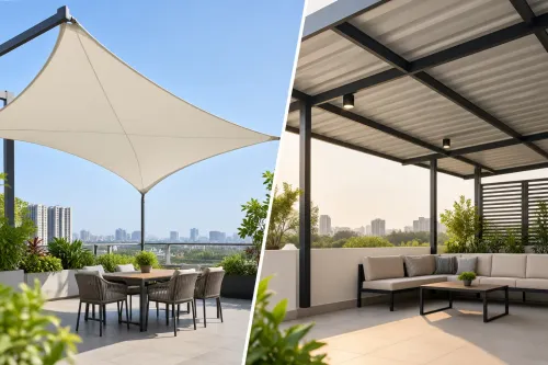 Covering a terrace creates opp