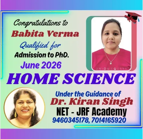 Congratulations to Babita