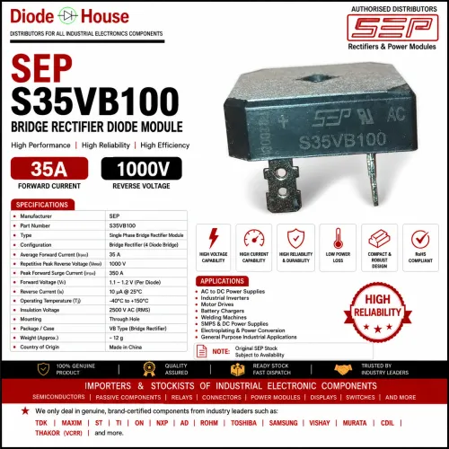 This S35VB100 bridge rect
