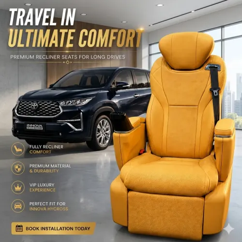 Innova Hycross Recliner Seats – Premium Comfort fo