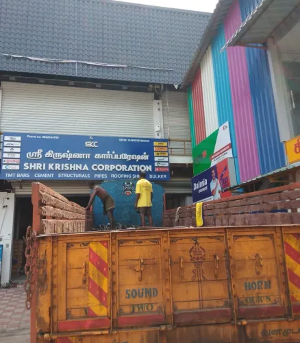Krishna Corporation provides construction material