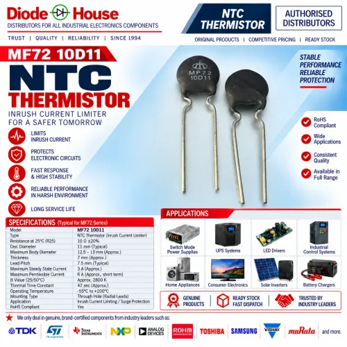 This MF72 10D11 NTC therm