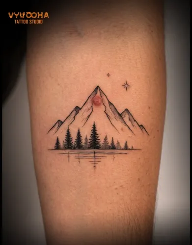 Fine Line Tattoos in Coimbator