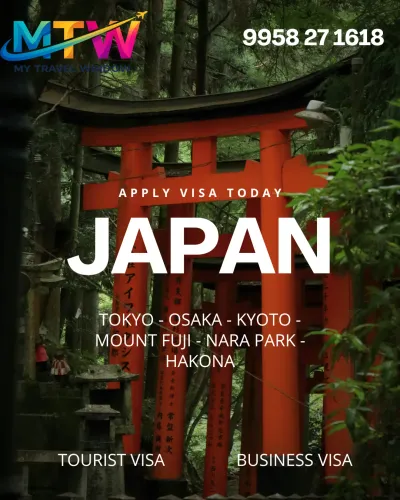 japan tourist visa india