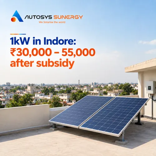 A 1kW solar system in Ind